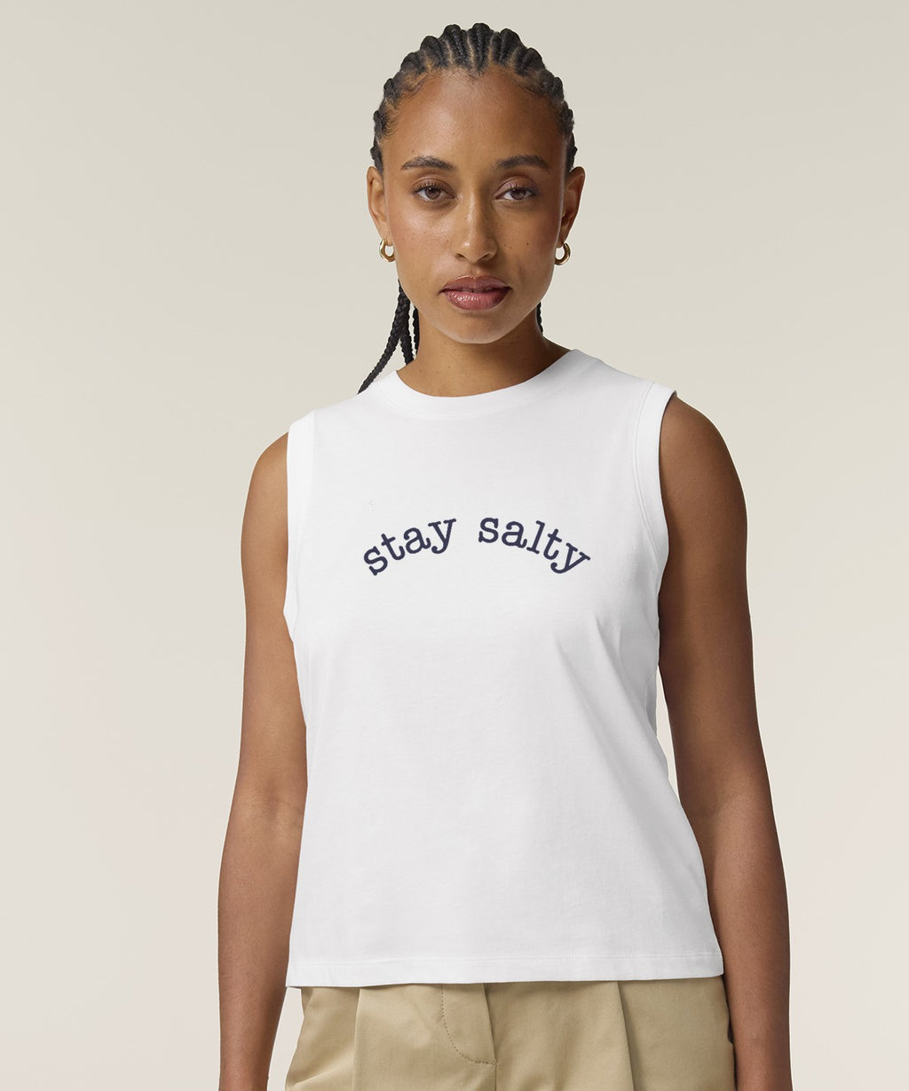 Stay Salty Organic Vest Top