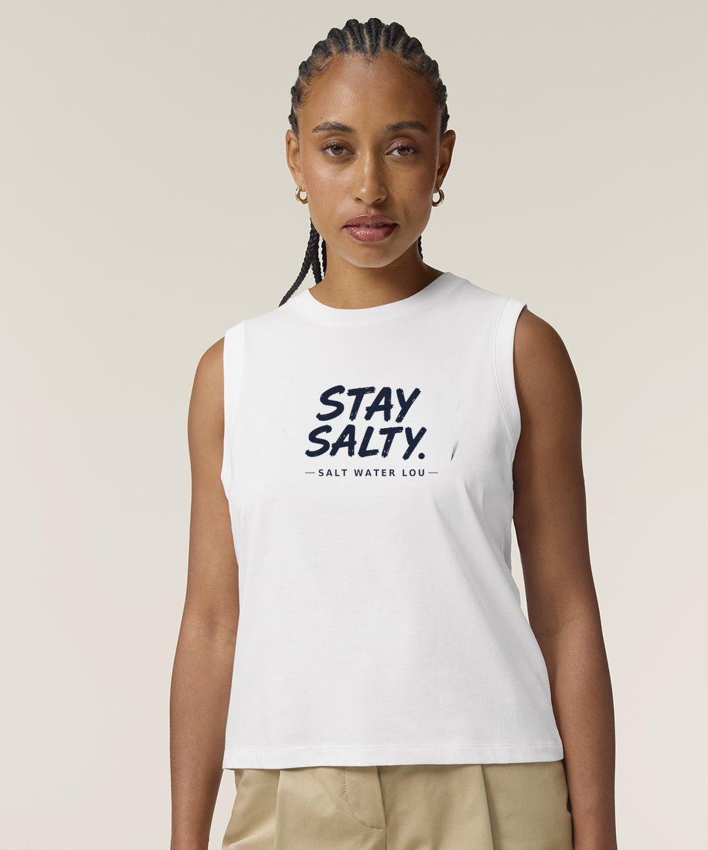 Stay Salty Organic Vest Top